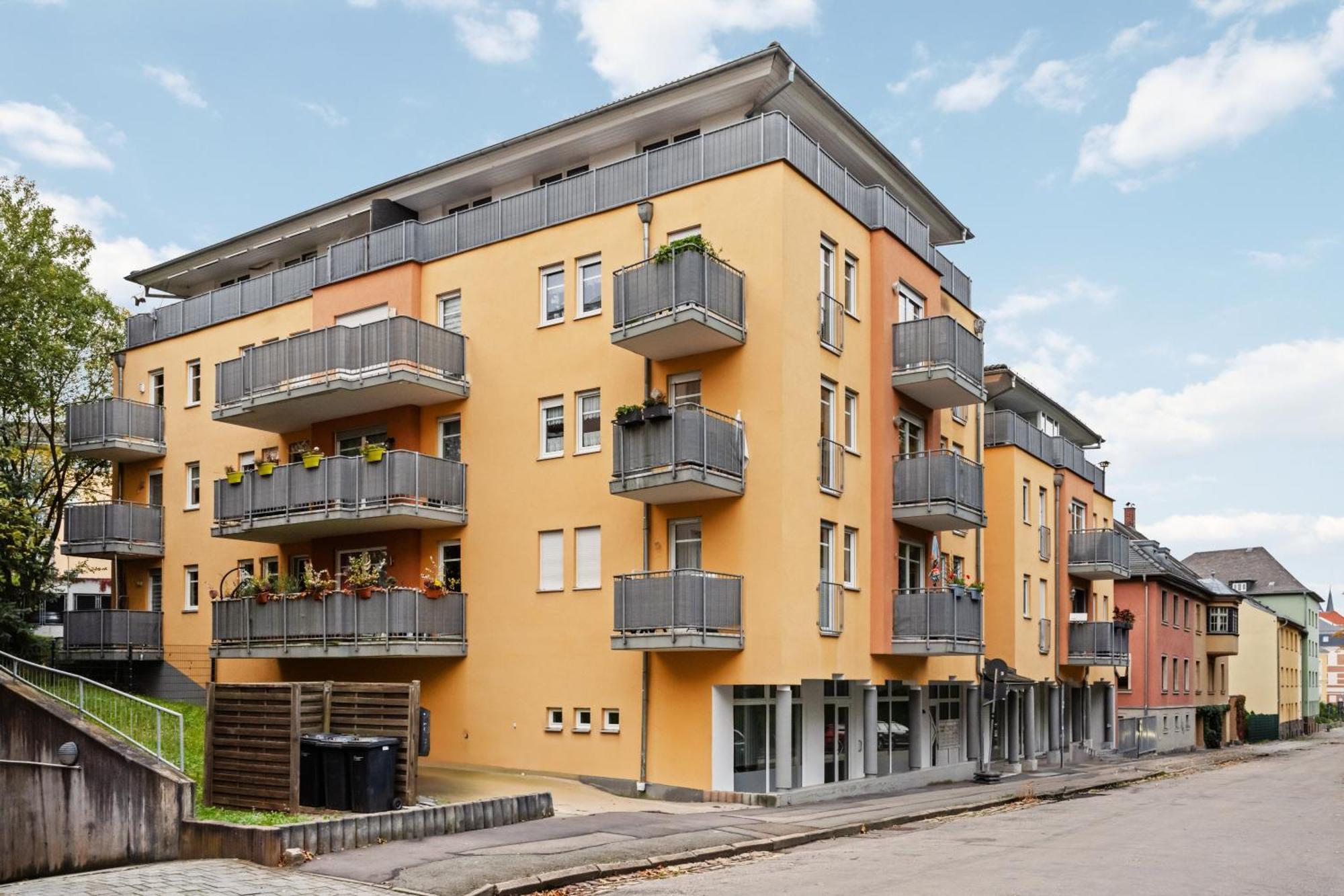 Edler Wohnraum Schwanenteich-Suite Mit Balkon, Kaffeevollautomat, Lift & Parkplatz Zwickau Eksteriør bilde